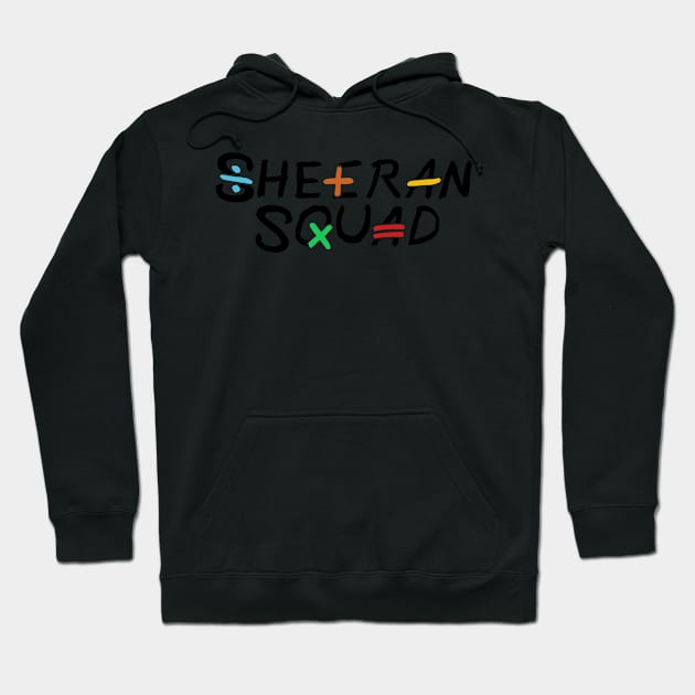 Ed Sheeran shape of you albums Squad 1 The Mathematics Tour 2023 Hoodie by TDH210